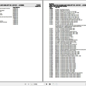 Ag-Chem 1286C Chassis Parts Catalog 512942D1