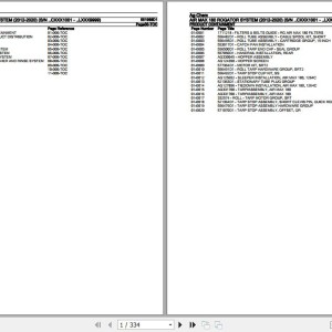 Ag-Chem Air Max 180 Rogator System Parts Catalog 551988D1
