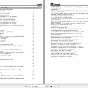 White G900 Spare Parts Catalog PDF R2159000