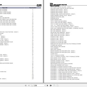 White M670 M670 Super Spare Parts Catalog PDF R2110B00