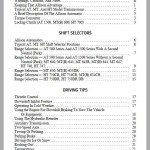 Allison AT MT HT Series On-Highway Operators Manual OM1334EN