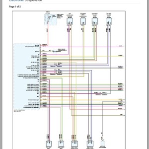 Porsche Car 911 Targa 4 992 2024 F6-3.0L Turbo Wiring Diagram PDF