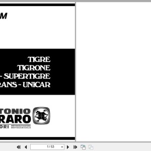 Antonio Carraro 13SM Series Workshop Manual E999162