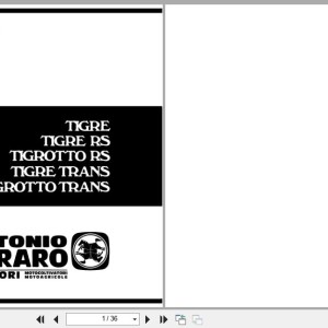 Antonio Carraro 15 Series Transmission Workshop Manual E999161