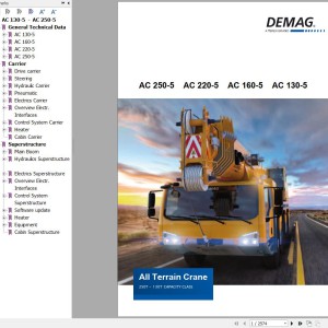 Terex Demag AC130-5 AC160-5 AC220-5 AC250-5 Service Manual