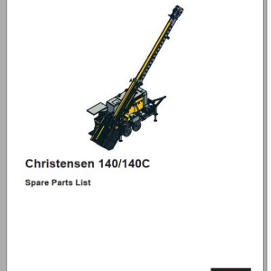 Atlas Copco Christensen 140 Spare Parts List