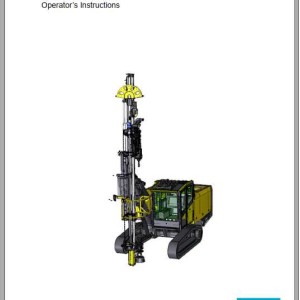 Atlas Copco PowerROC Series T35 T30 T25 Operators Instructions 9852306901