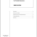 Atlas Copco QAX 20 Dd Spare Parts List 2955 0950 01