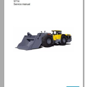 Atlas Copco Scooptram ST14 Service Manual 9852182501