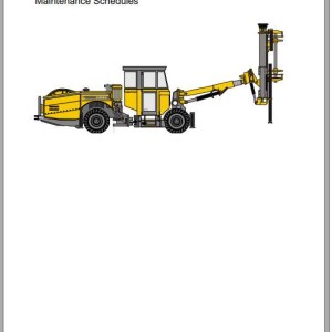 Atlas Copco Simba M7 C Mk4 Maintenance Schedules 9852158301