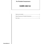 Atlas Copco XAMS 286 Cd Parts List 2955 0530 00