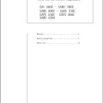 Atlas Copco XAS XAMS XAVS XAHS 336E - 486E Parts List 1092 0386 00