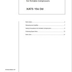 Atlas Copco XATS 156 Dd Spare Parts List 2955 0700 00