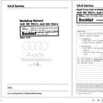 Audi 200 1983-1991 200 Avant 44 447 448 Workshop Manual