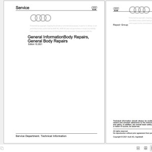 Audi A3 2020-now Repairs Manual