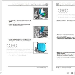 Audi A7 2018-Now 4K 4KA 4KF Workshop Manual