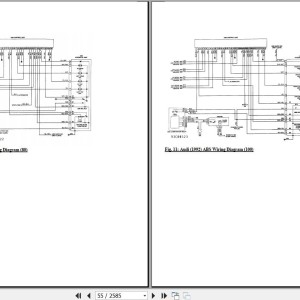 Audi 100 200 1989 - 1991 Service and Repair Manual and Wiring Diagram