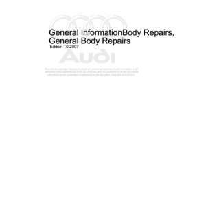 Audi 80 B1 - 82 Service and Repair Manual