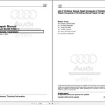 Audi 90 Quatro 8C 1991 - 1996 Service Repair Manual
