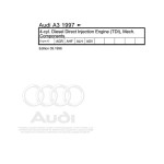 Audi A3 S3 1997 - 2005 A3 S3 8L 8L1 Workshop Manual and Wiring Diagram