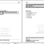 Audi A6 1991 - 1997 4A 4A2 4A5 Workshop Manual