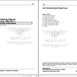 Bentley Arnage 2000 - 2002 Workshop Manual and Wiring Diagrams