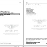 Bentley Arnage 2005 - 2006 Workshop Manual and Wiring Diagrams