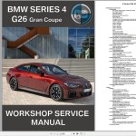 BMW 4 Series G26 430i xDrive COUPE Service Repair Manual and Electrical Diagrams