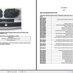 BMW 7-SERIES 2008-2009 Service Repair Manual and Electrical Diagrams