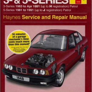 BMW E30 3 Series 1982-1994 Service Repair Manual and Wiring Diagram