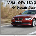 BMW E90 E91 E92 E93 2004-2013 Service Repair Manual and Electrical Diagrams