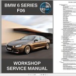 BMW F06 650i COUPE Workshop Service Manual