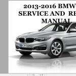 BMW F34 2013-2016 Service Repair Manual and Wiring Diagrams