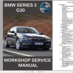 BMW G30 Service Repair Manual and Electrical Diagrams