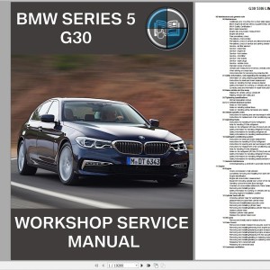 BMW G30 Service Repair Manual and Electrical Diagrams