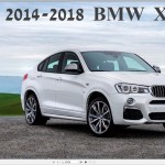 BMW X4 F26 2014-2018 Service Repair Manual and Wiring Diagrams