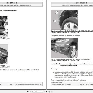 BMW X5 30i 2010 Service Repair Manual and Electrical Diagrams