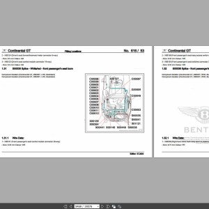 Bentley GT 2005 Wiring Diagrams