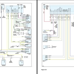 Fiat 500E EV 2019 Wiring Diagrams