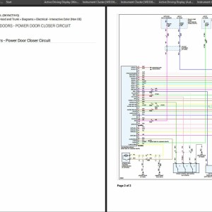 Mazda CX-5 AWD L4-2.5L 2018 Electrical Diagram