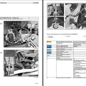 Mercedes Benz E63S AMG Brakes, Traction Control, Engine Repair Manuals and Wiring Diagrams