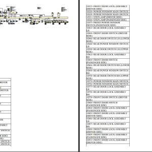 Nissan Navara 2019 - 2022 Wiring Diagrams