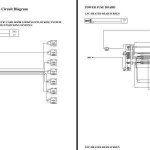 Renault Trafic III Chassis (E82) 2015 - 2020 1.6 dCi Starting Circuit Diagrams