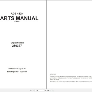 Bell ADE 442N Parts Manual 875030