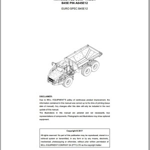 Bell B45E Parts Manual BN045176