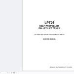 Big Joe 716 MB PDF Operation Service Manuals