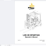 Big Joe 716 MB PDF Operation Service Manuals