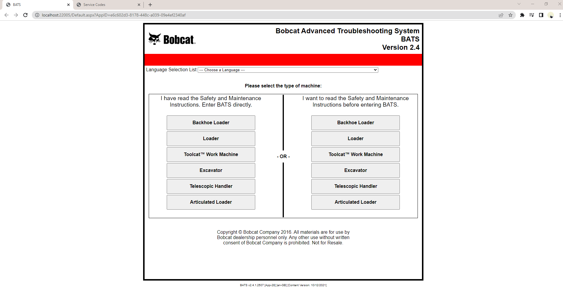 Bobcat BATS Advanced Troubleshooting 01.2022_1