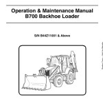 Bobcat B700 Operation Maintenance Manual 7286754 enGB
