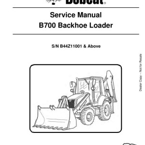 Bobcat B700 Service Manual 7286756 enUS
